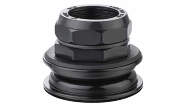 Рулевая колонка Kenli KL-410B 1-1/8" полуинтегрированная резьбовая Черный (HSE-124)